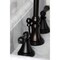 Kingston Brass KS2985PKL Duchess Widespread Bathroom Faucet W/ Brass Pop-Up, Bronze KS2985PKL - alternate 4
